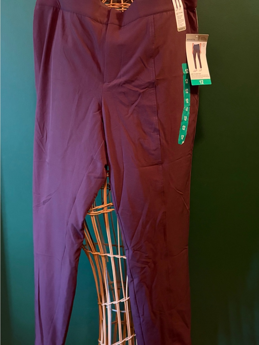 Mondetta women’s Stretch office Pants - Plum